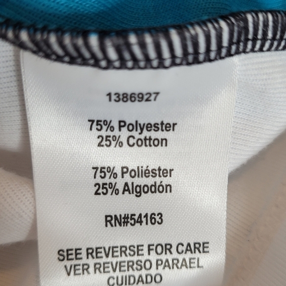 DKNY New York Sport Colorblock 1/2 Zip Pullover - Size S - Picture 12 of 13